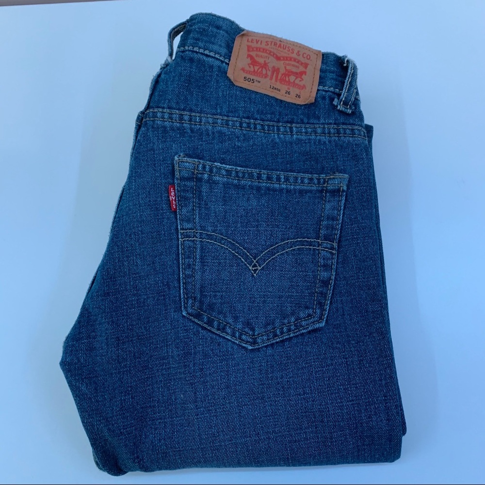 Vintage 505 Levis Straight Leg Jeans